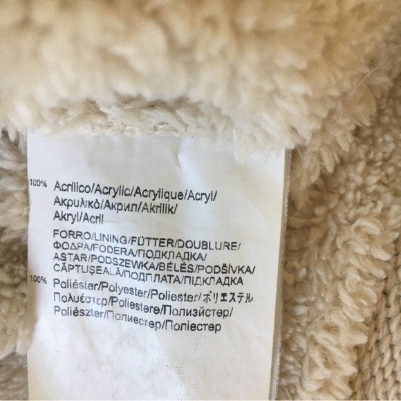 Mayoral Sweater, Sherpa Lined Knit Button Up, 9‎ M - Picture 5 of 8